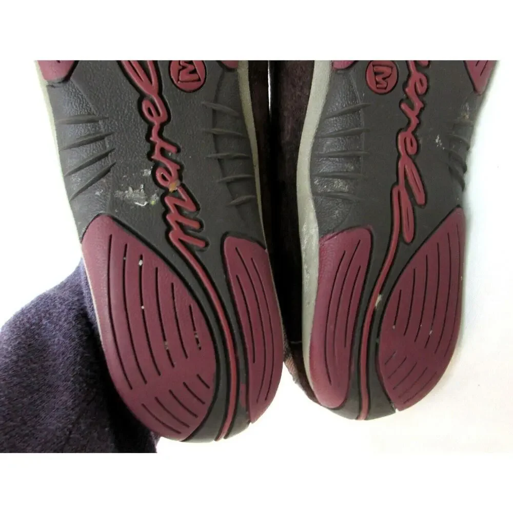 Merrell Bisect Coffee Bean brown loafers comfort flats women's size 9